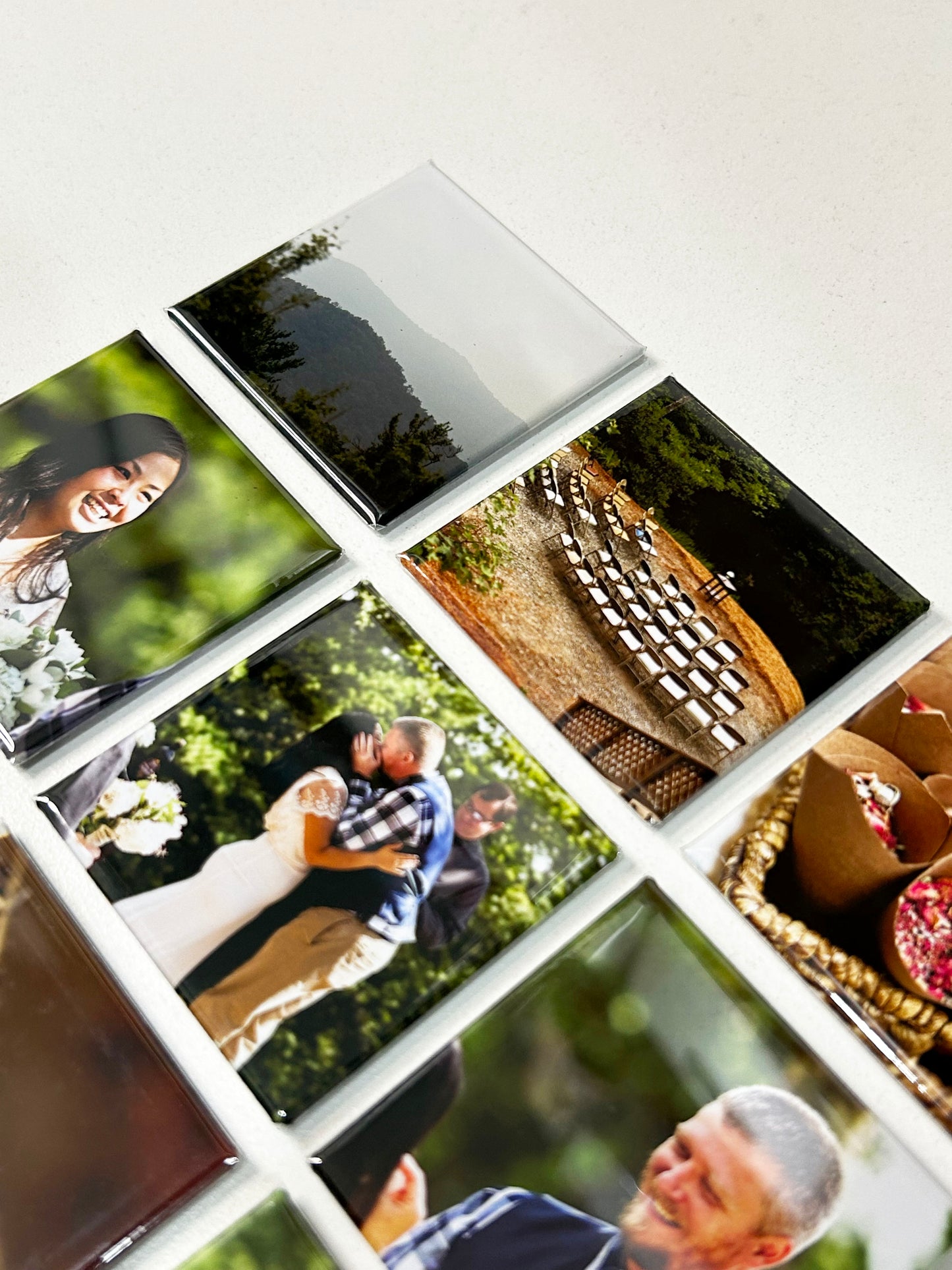 2" x 2" Custom Photo Magnet - Set of 9 Magnets
